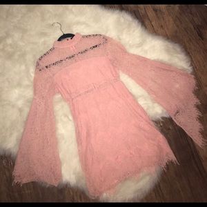 Minkpink bell sleeve dress